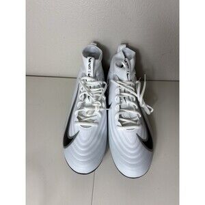 Nike Zoom Air Vapor Pro 1 White Black Football Cleats IB2495-105 Men’s Size 15